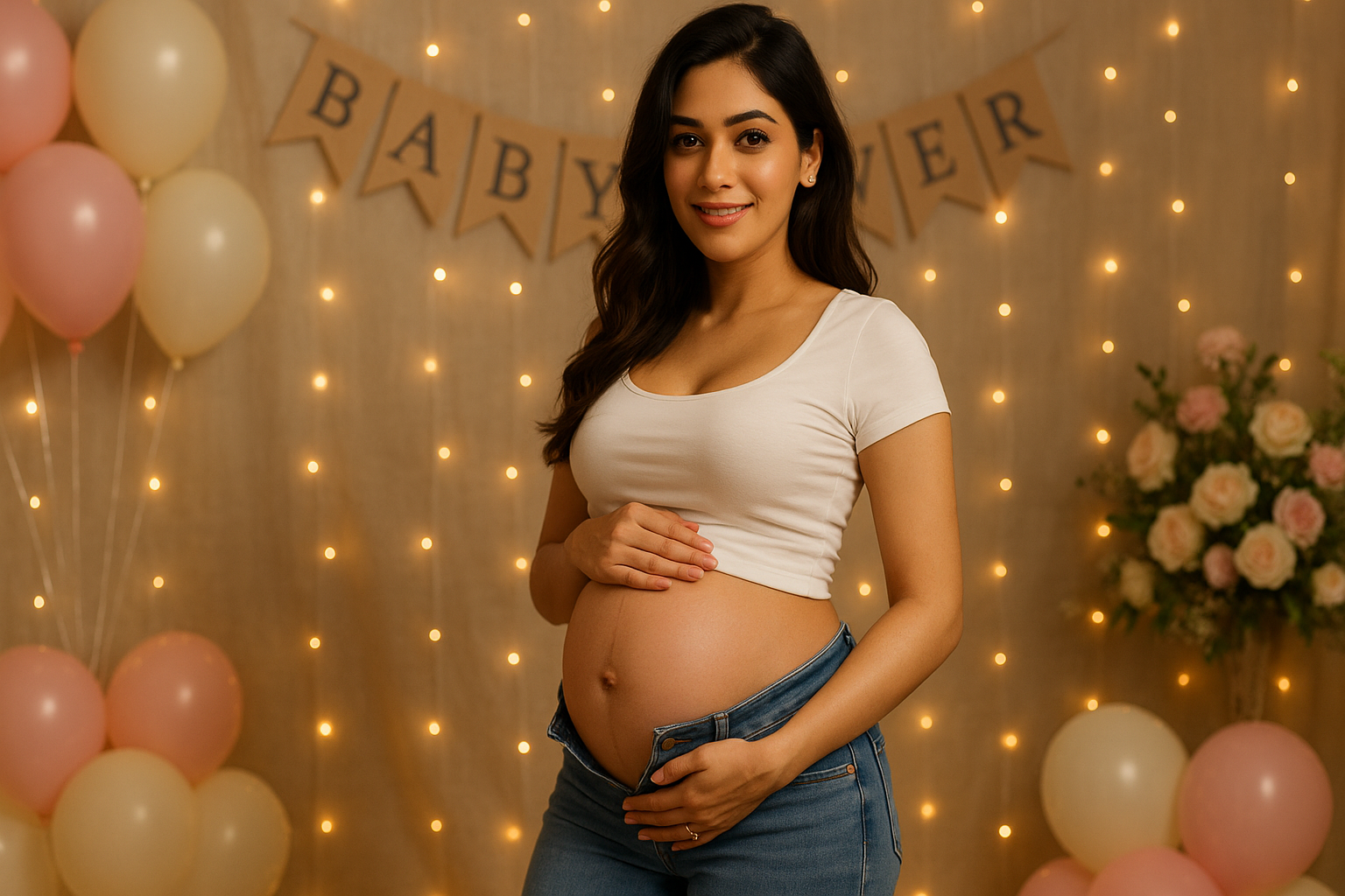 Baby Shower Ceremony Photography in Noida