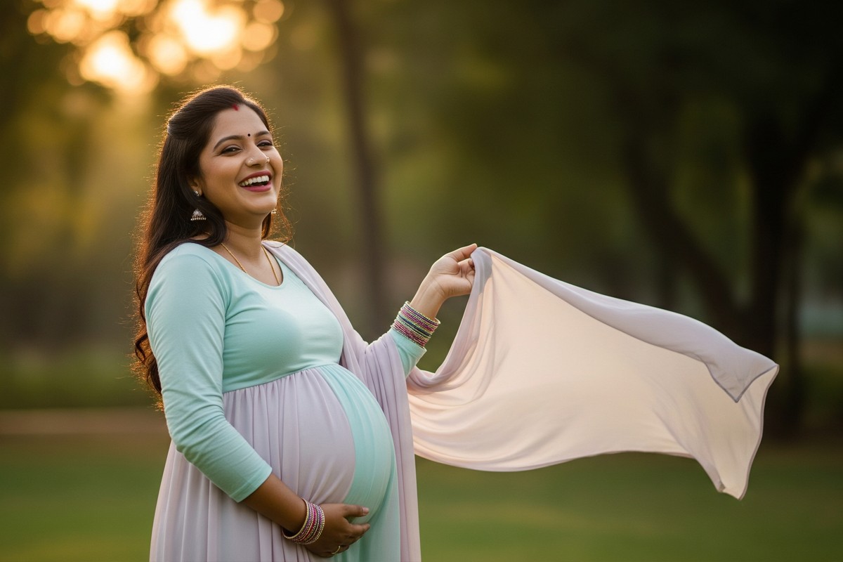Candid Maternity Photographer in Noida