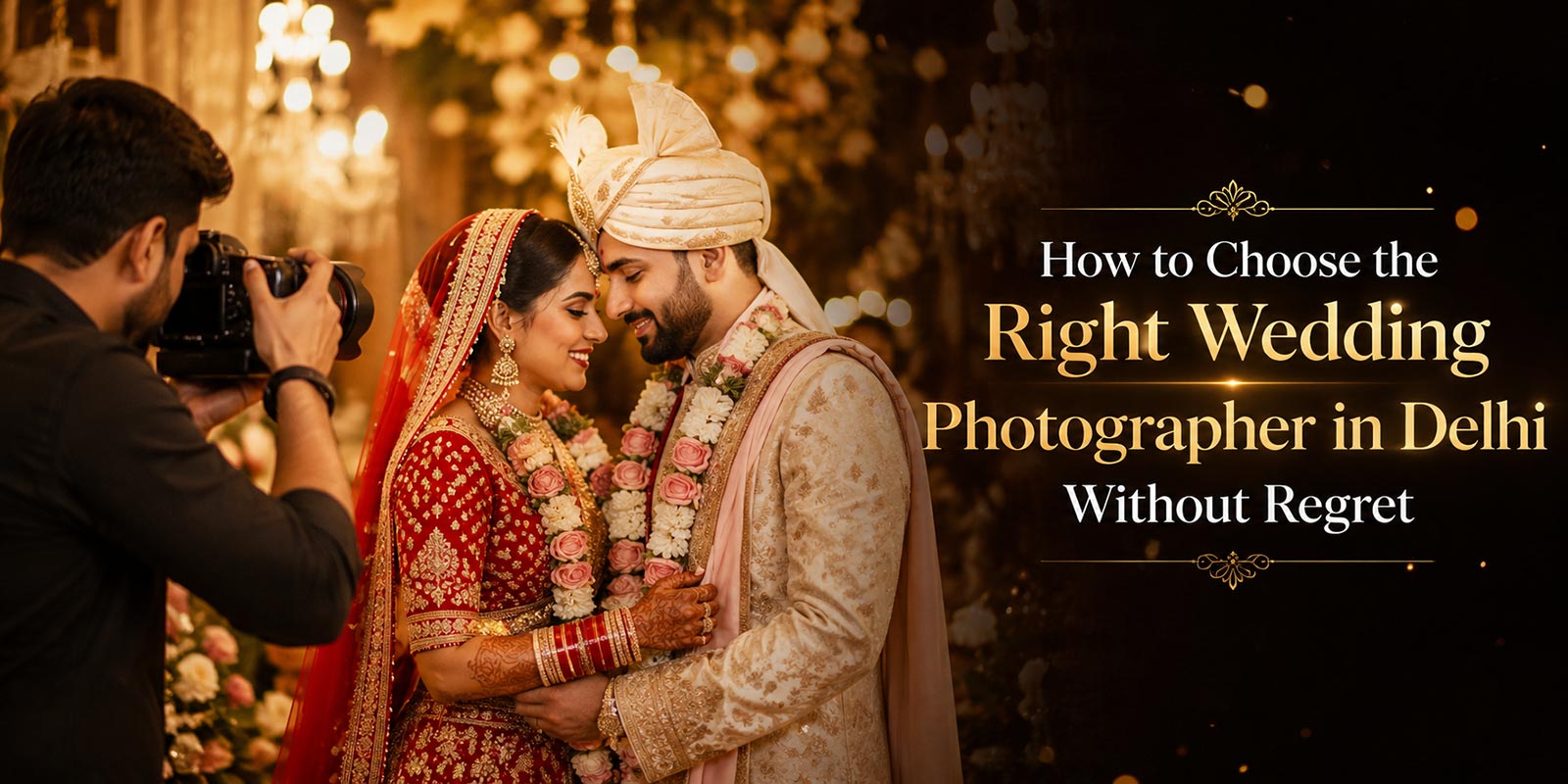 How to Choose the Right Wedding Photographer in Delhi Without Regret