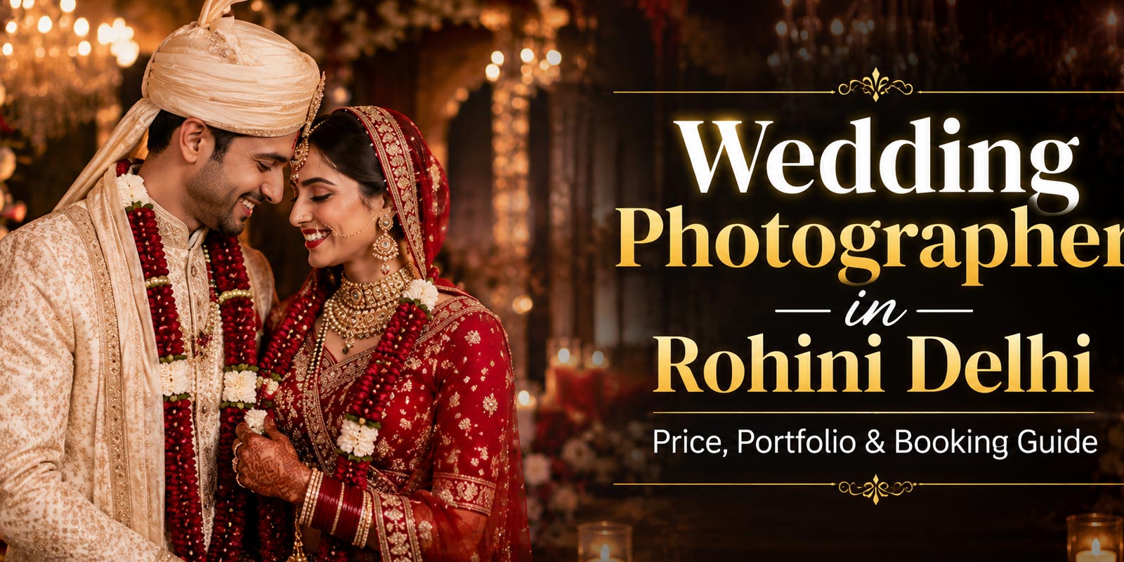 Wedding Photographer in Rohini Delhi, Price, Portfolio & Booking Guide